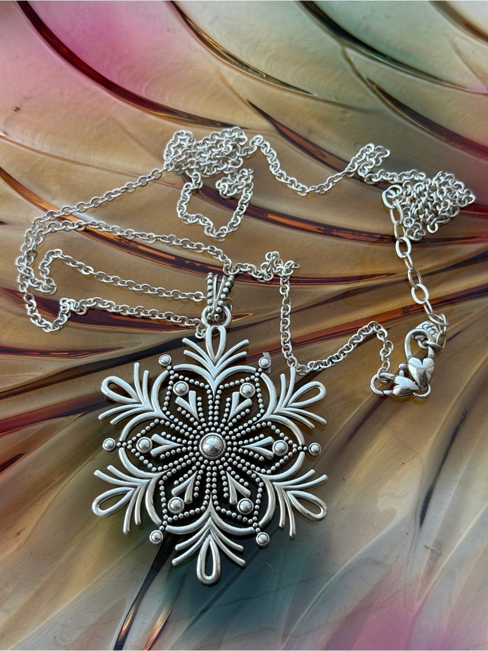 Brighton Winter Bliss Snowflake Convertible Necklace